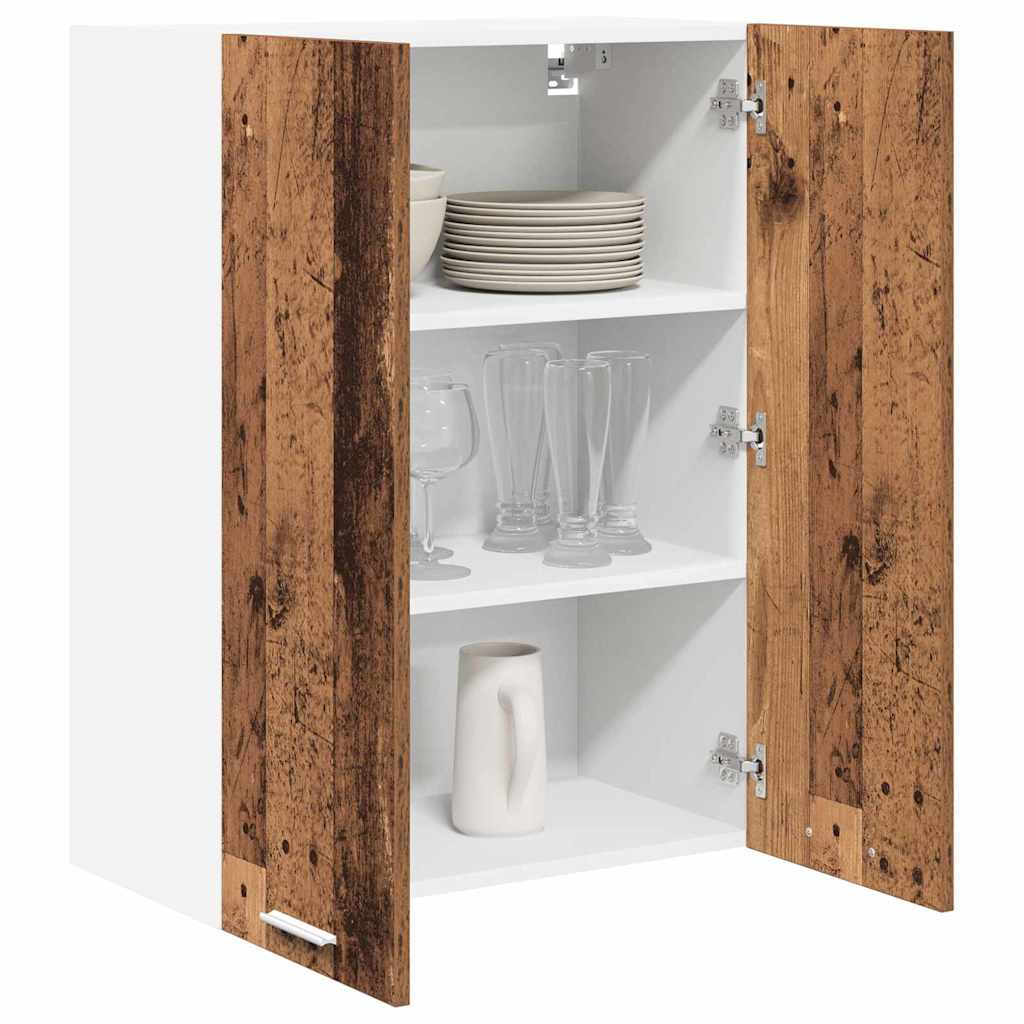 Wall Cabinet Riga Antique wood 60 x 31 x 80 cm
