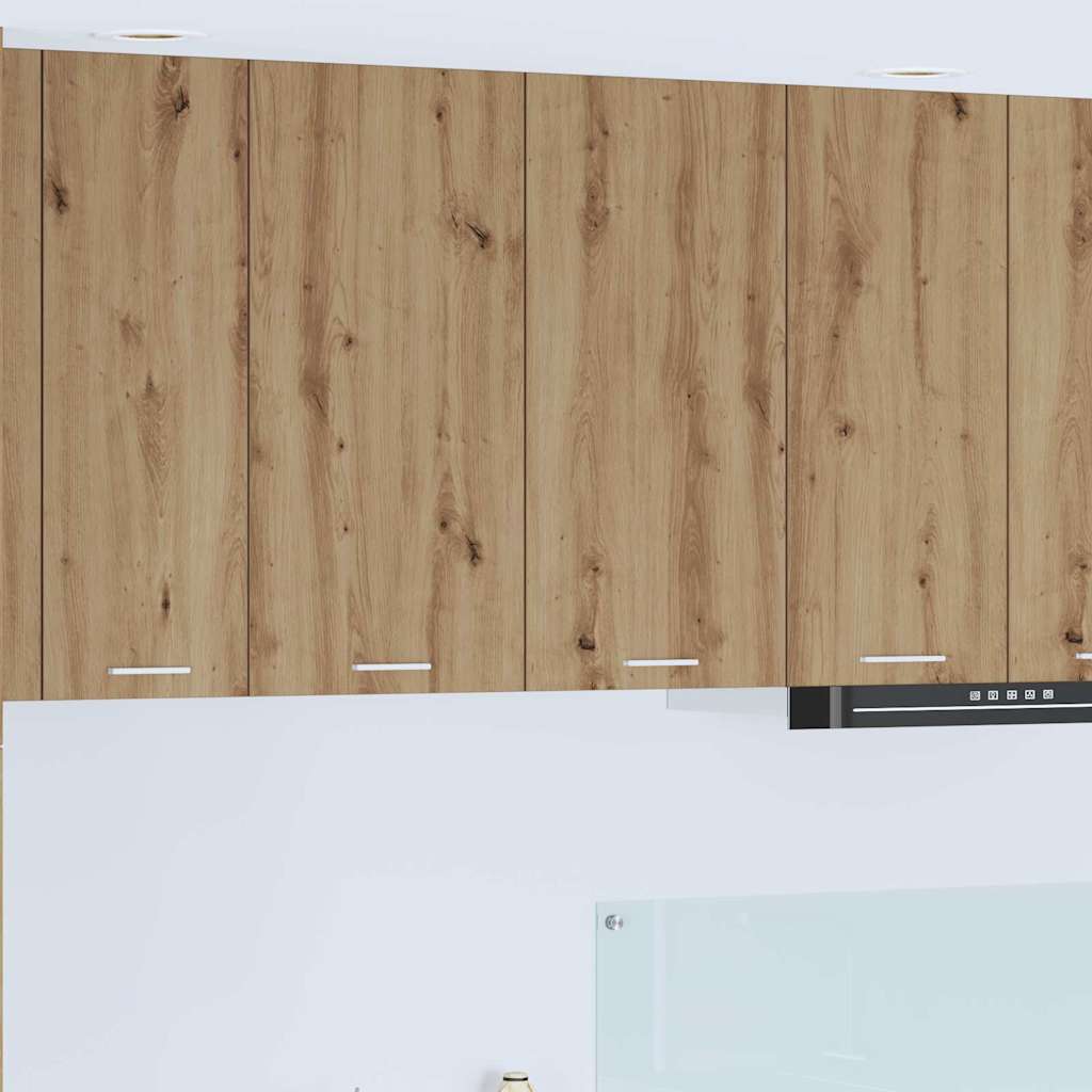 Wall cabinet Riga Craftsman Oak 80 x 31 x 80 cm