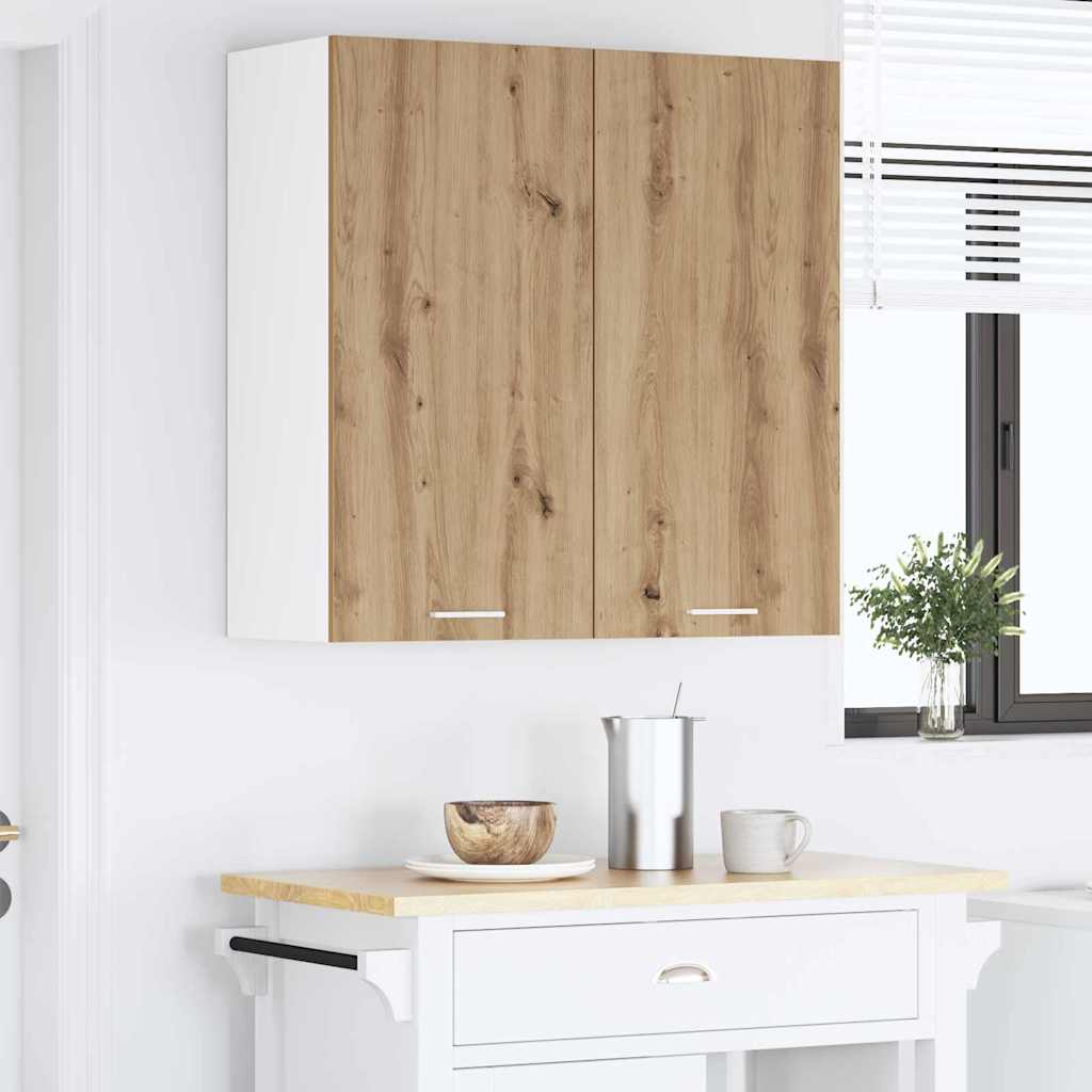 Wall cabinet Riga Craftsman Oak 80 x 31 x 80 cm