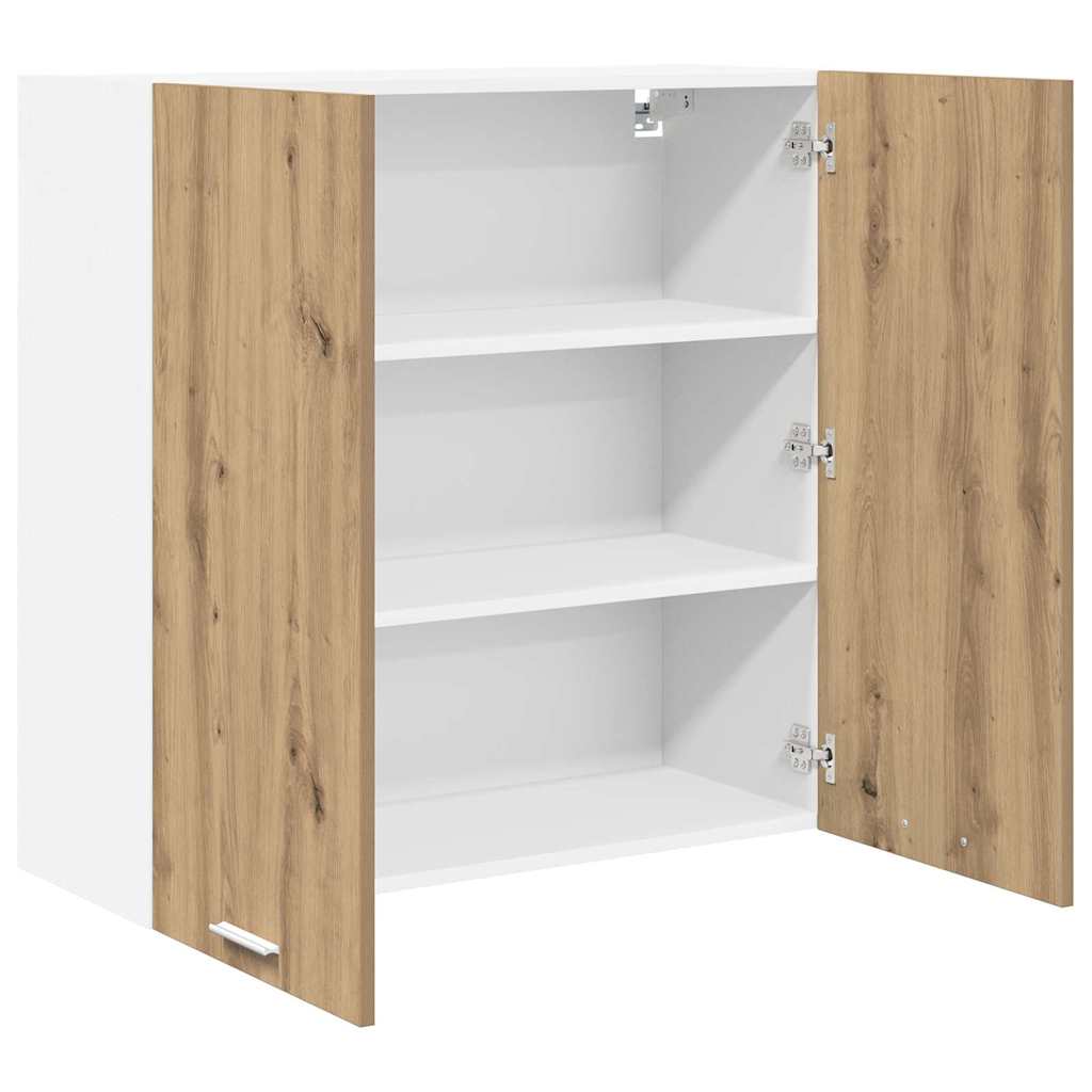 Wall cabinet Riga Craftsman Oak 80 x 31 x 80 cm