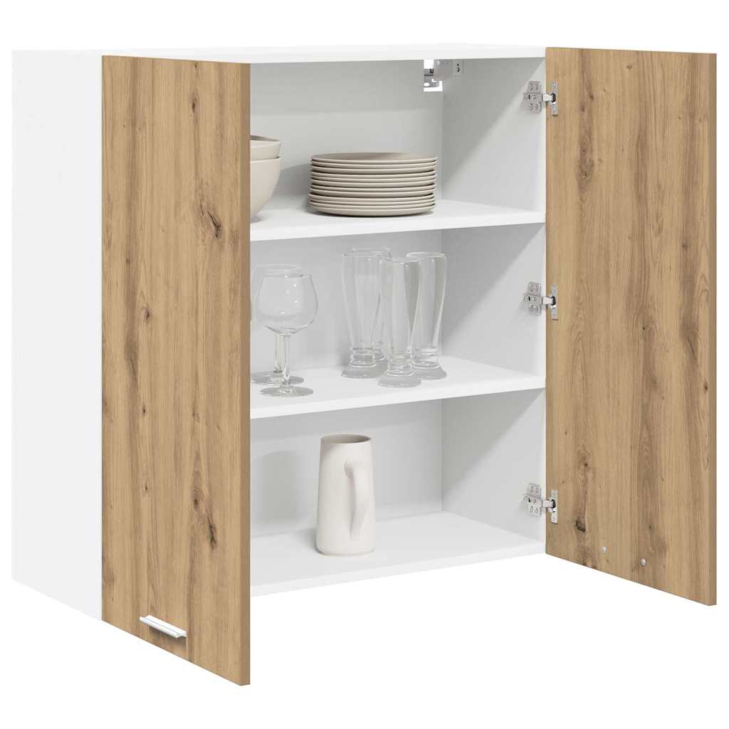 Wall cabinet Riga Craftsman Oak 80 x 31 x 80 cm