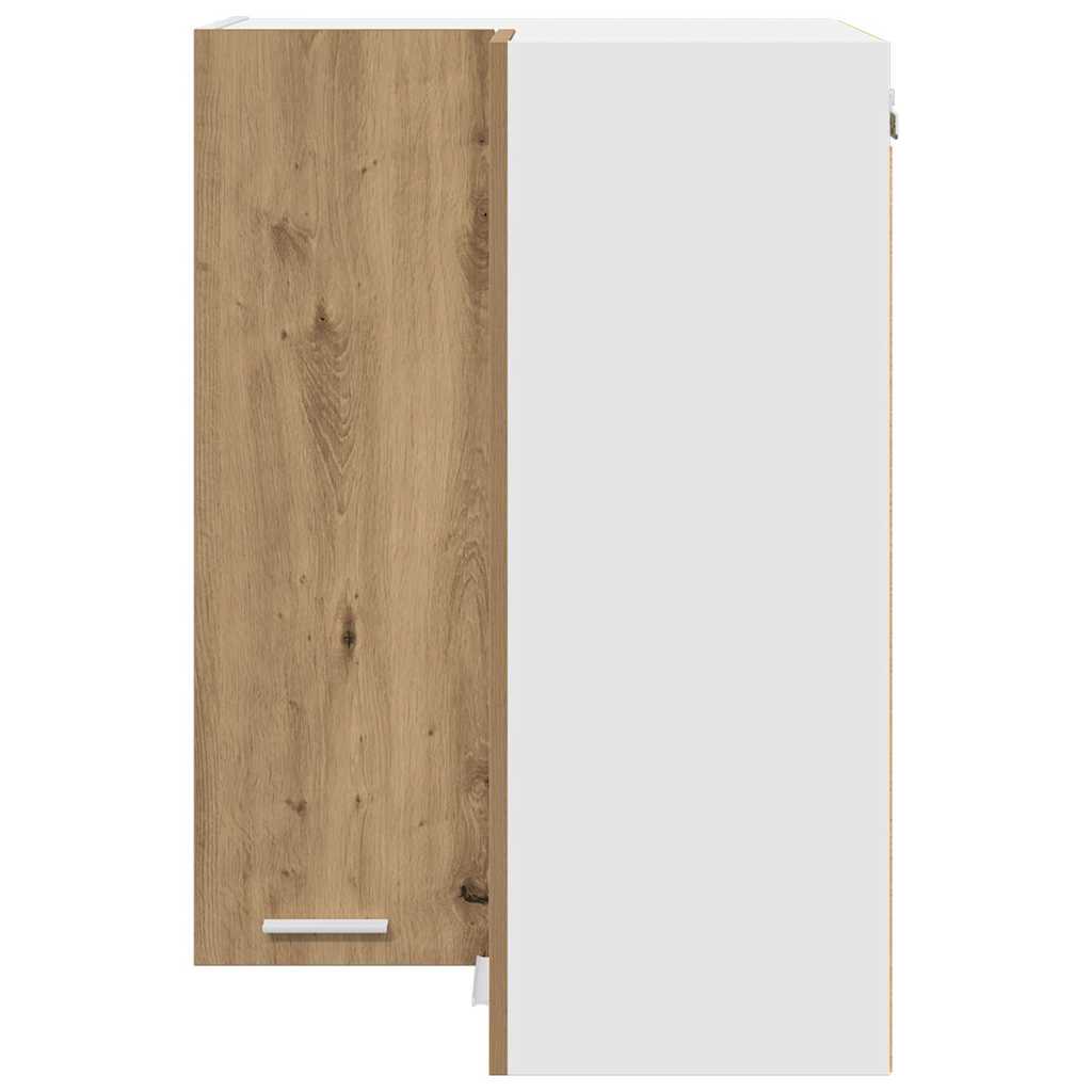 Wall cabinet Riga Artisan oak and white