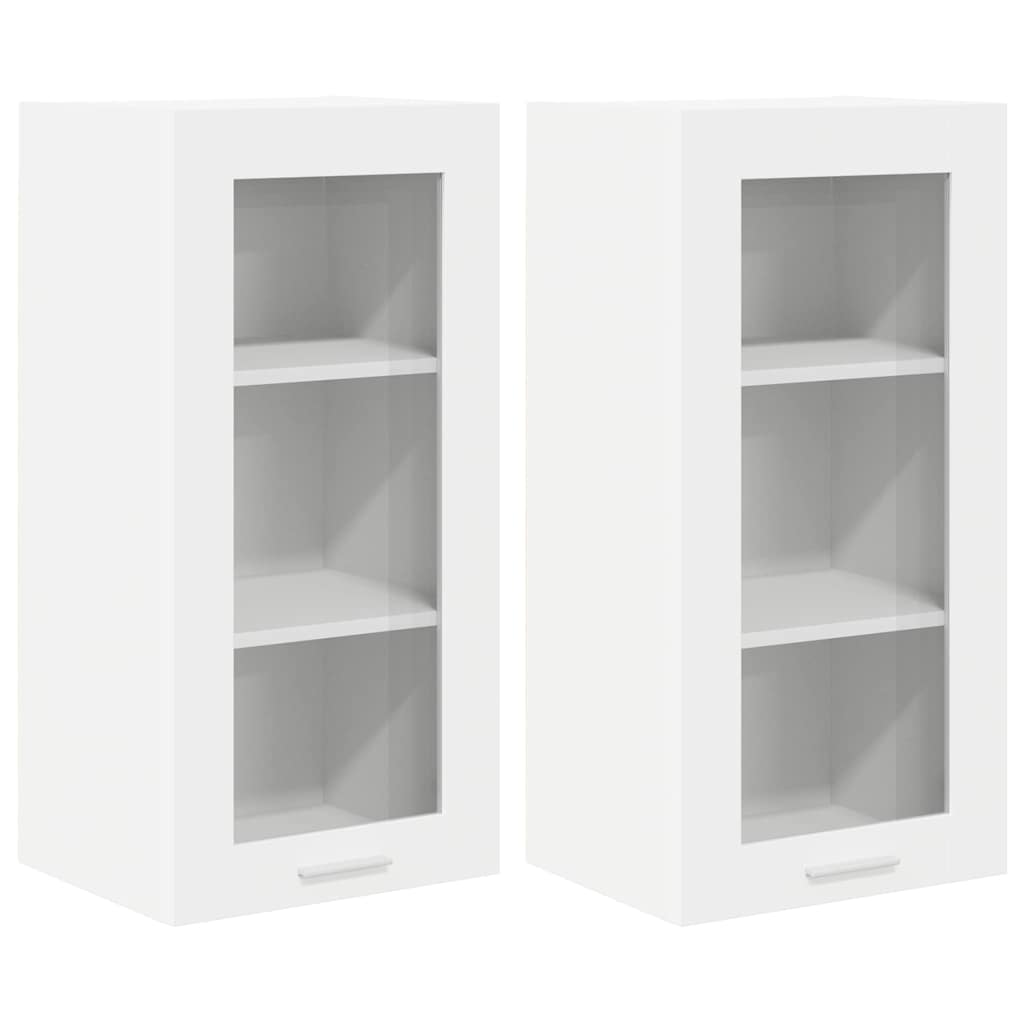 Pakabinama spintelė su lentyna Riga 2 pcs Balta 40 x 31 x 80 cm