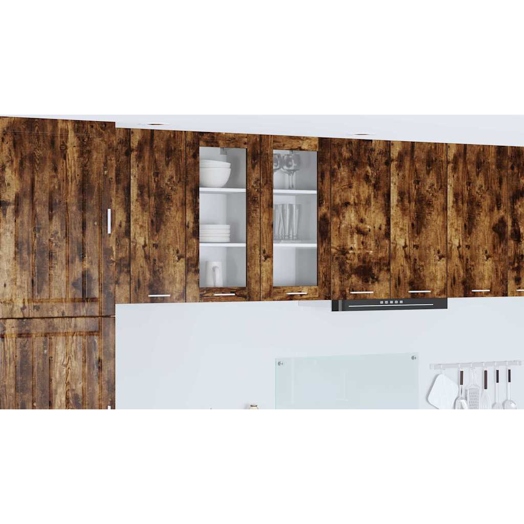 Wall cabinet Riga Smoked oak 40 x 31 x 80 cm