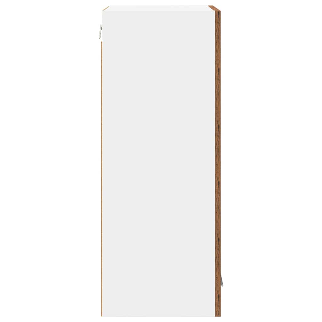Wall Cabinet Riga 2 pcs Vintage Wood 40 x 31 x 80 cm