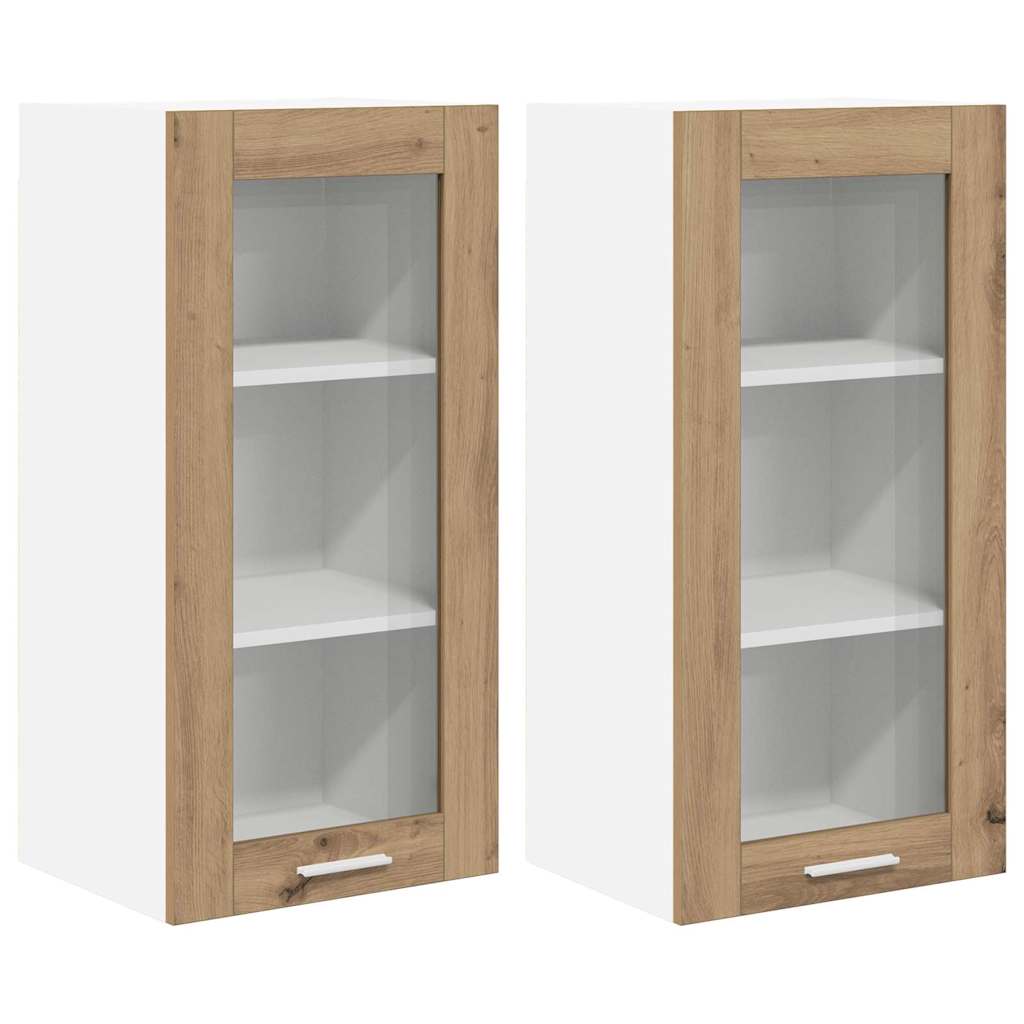 Pakabinama spintelė su lentyna Riga 2 pcs Amatininkų ąžuolas