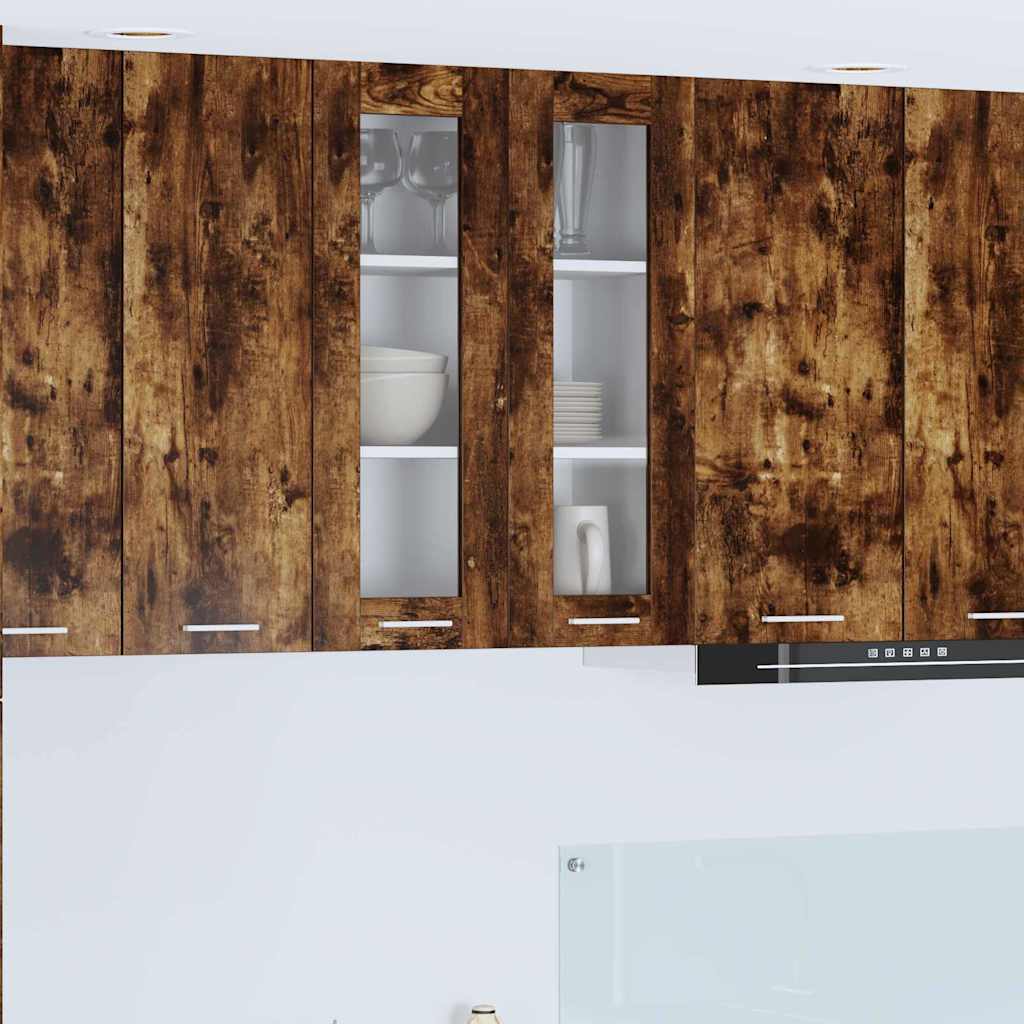 Wall Cabinet Riga Smoked Oak 60 x 31 x 80 cm