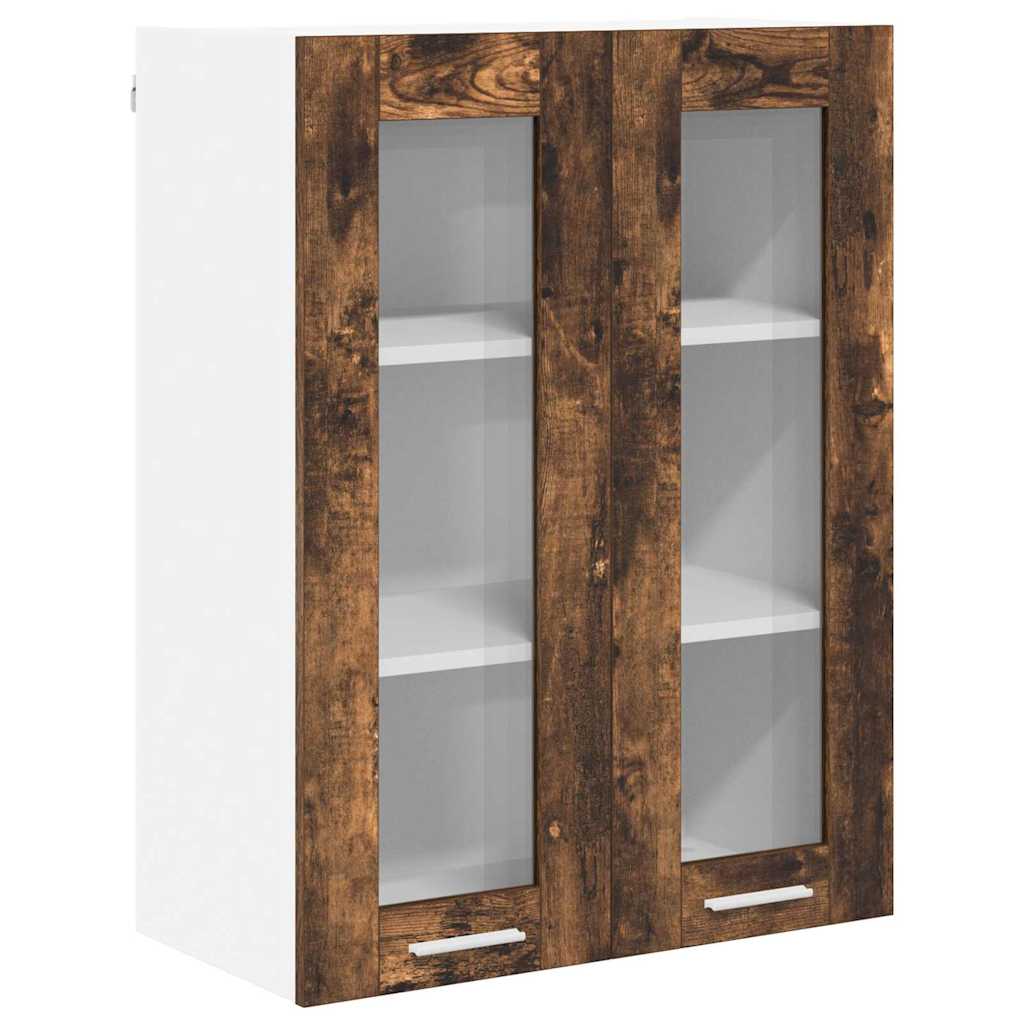 Wall Cabinet Riga Smoked Oak 60 x 31 x 80 cm
