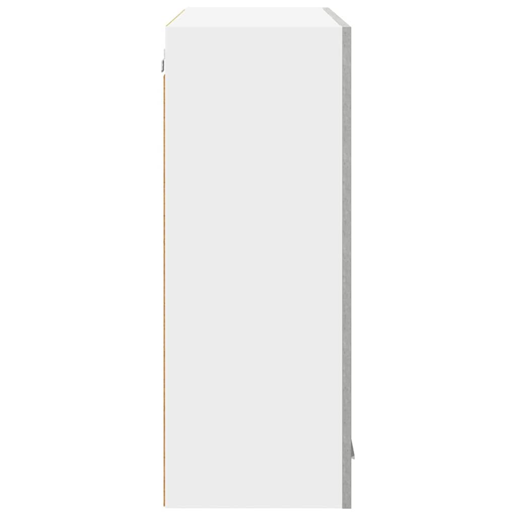 Wall Cabinet Riga Concrete Grey 80 x 31 x 80 cm