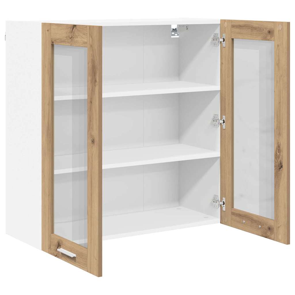 Wall cabinet Riga Craftsman Oak 80 x 31 x 80 cm