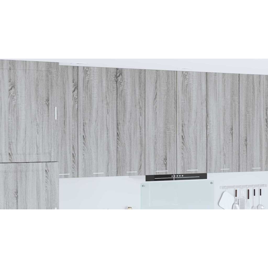 Wall Cabinet Riga Grey Sonoma 30 x 31 x 100 cm