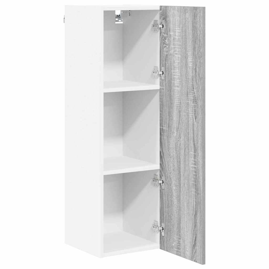 Wall Cabinet Riga Grey Sonoma 30 x 31 x 100 cm