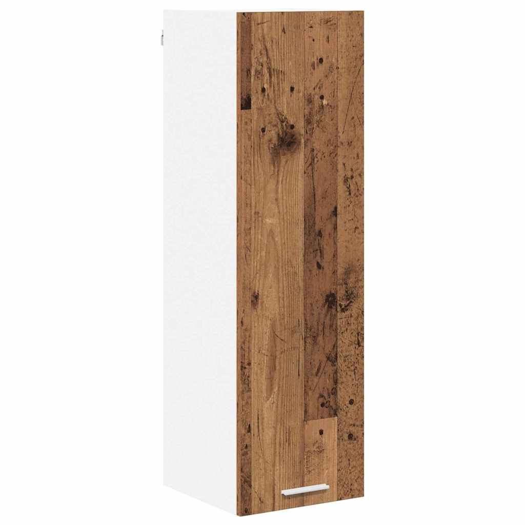 Wall Cabinet Riga Antique Wood 30 x 31 x 100 cm