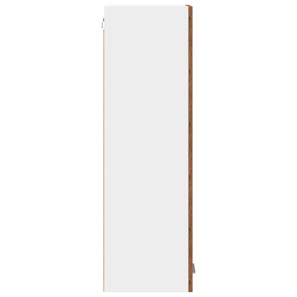 Wall Cabinet Riga Antique Wood 30 x 31 x 100 cm