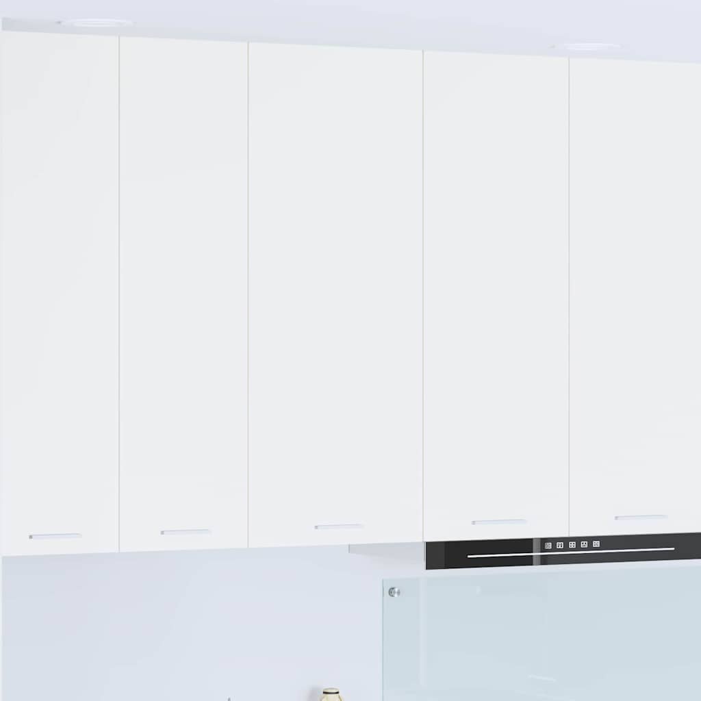 Wall cabinet with shelf Riga White 40 x 31 x 100 cm