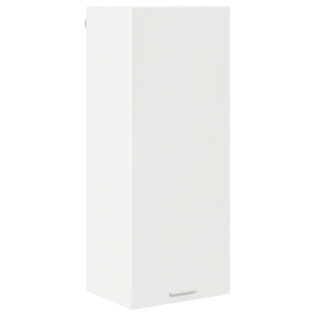 Wall cabinet with shelf Riga White 40 x 31 x 100 cm