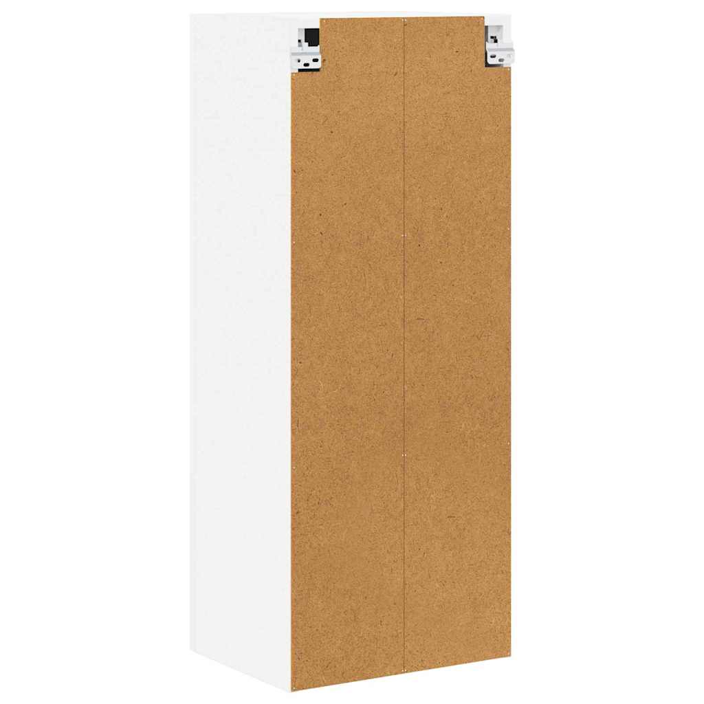 Wall cabinet with shelf Riga White 40 x 31 x 100 cm
