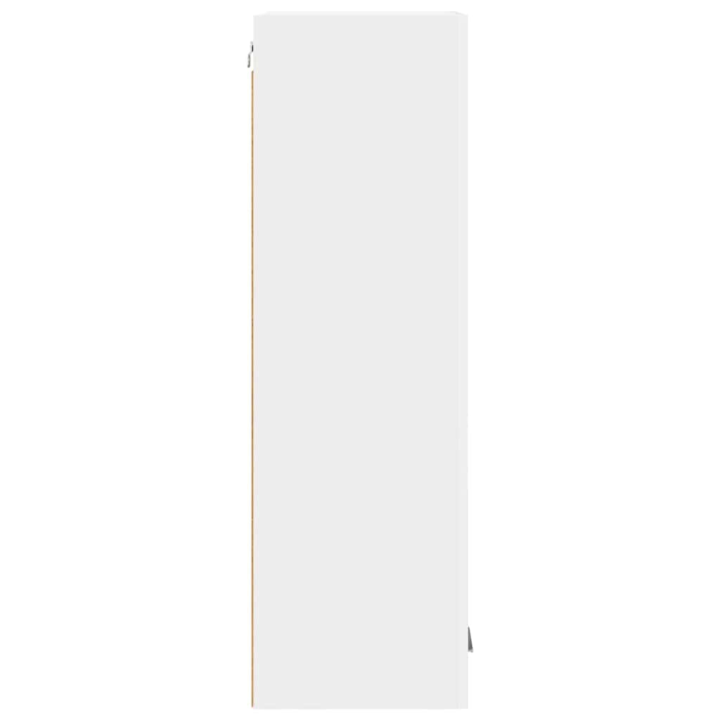 Wall cabinet with shelf Riga White 40 x 31 x 100 cm