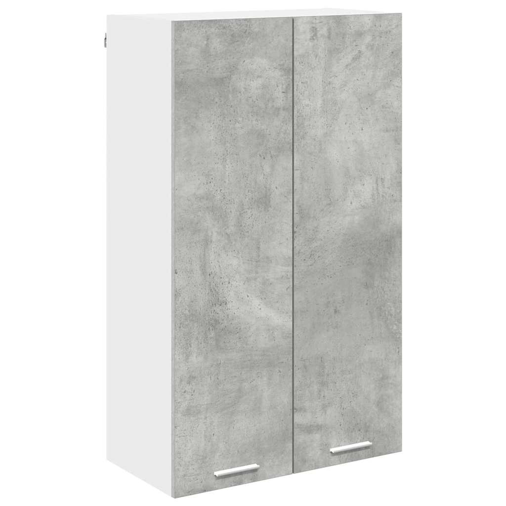 Pakabinama spintelė su saugykla Betono pilka 60 x 31 x 100 cm