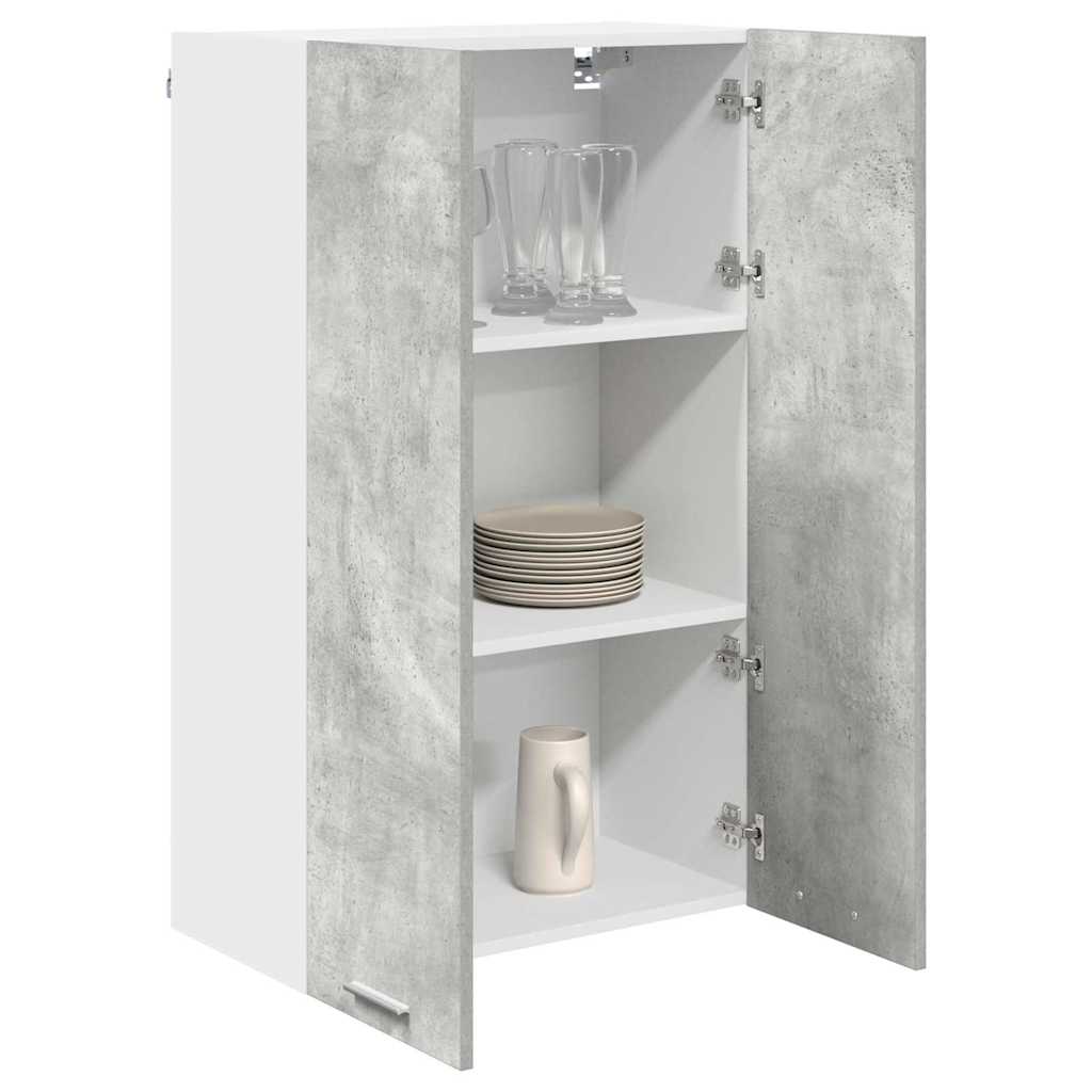 Pakabinama spintelė su saugykla Betono pilka 60 x 31 x 100 cm
