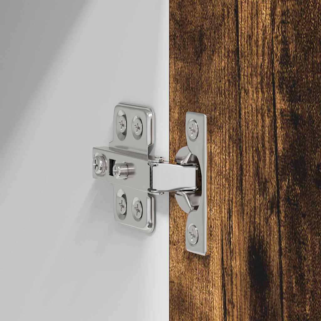 Wall cabinet Riga Smoked oak 60 x 31 x 100 cm
