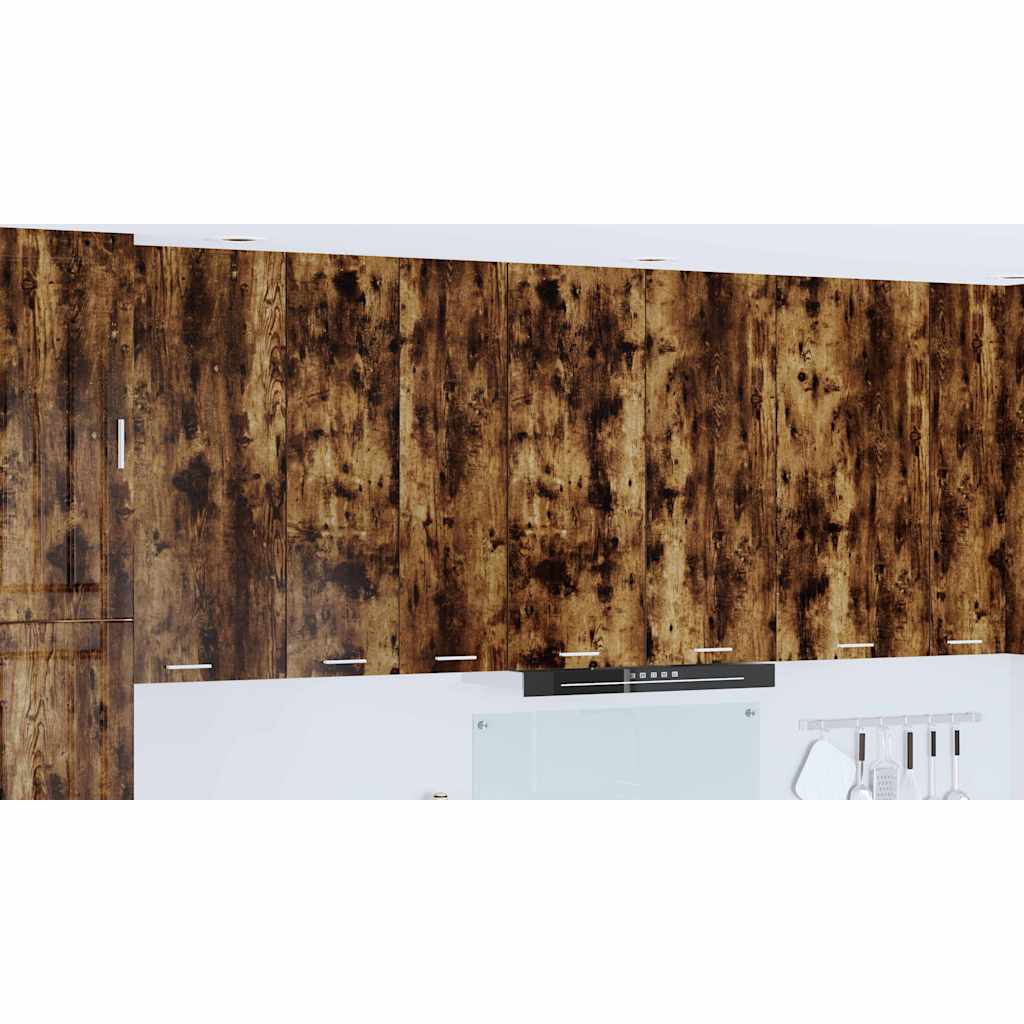 Wall cabinet Riga Smoked oak 60 x 31 x 100 cm