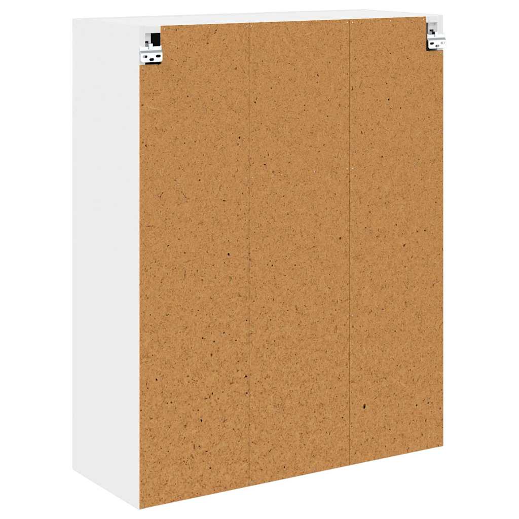 Pakabinama spintelė Balta 80 x 31 x 100 cm Apdirbta mediena