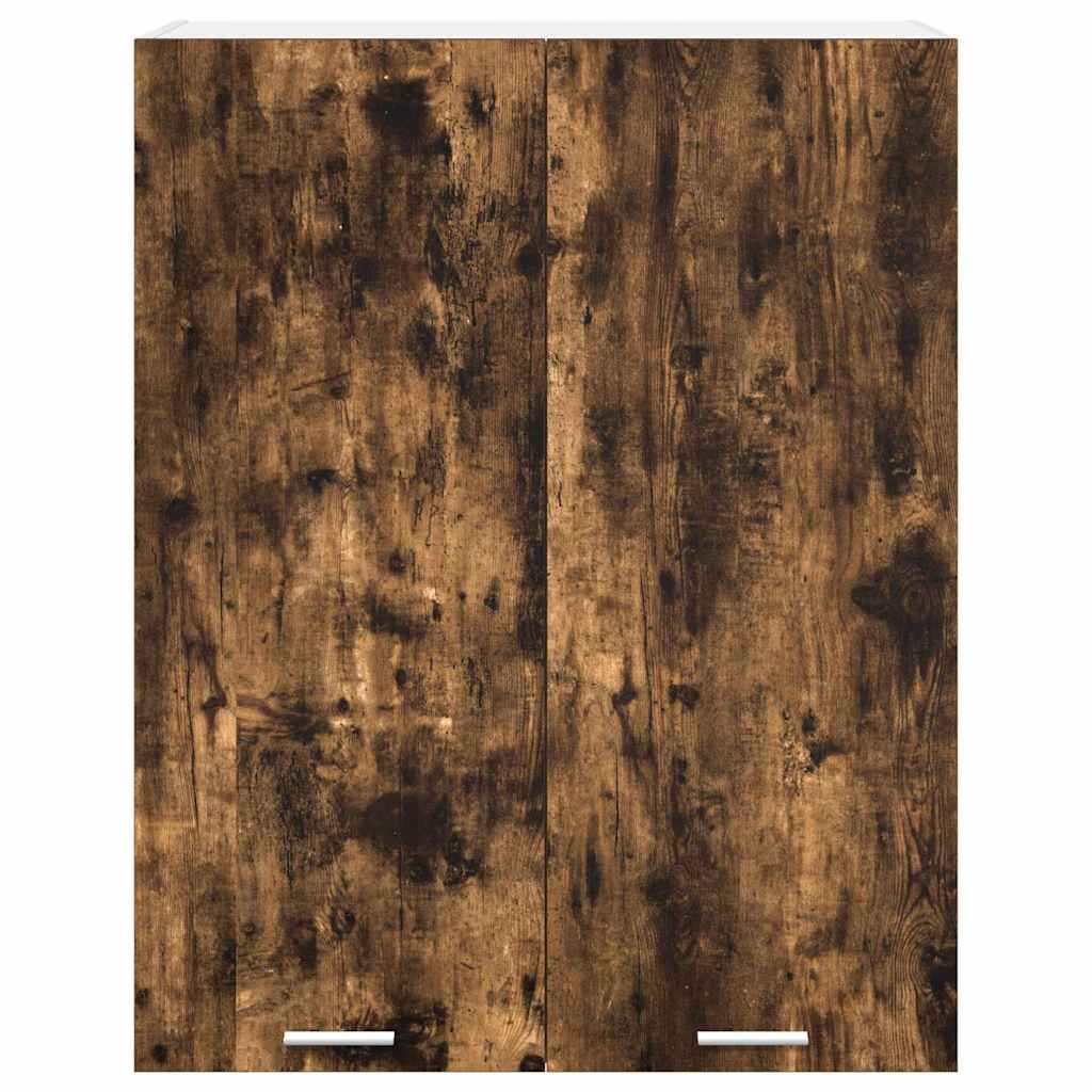 Wall-mounted cabinet Riga Smoked oak 80 x 31 x 100 cm