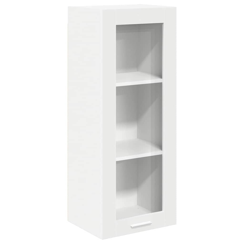 Wall-mounted cabinet with shelf Riga White 40 x 31 x 100 cm
