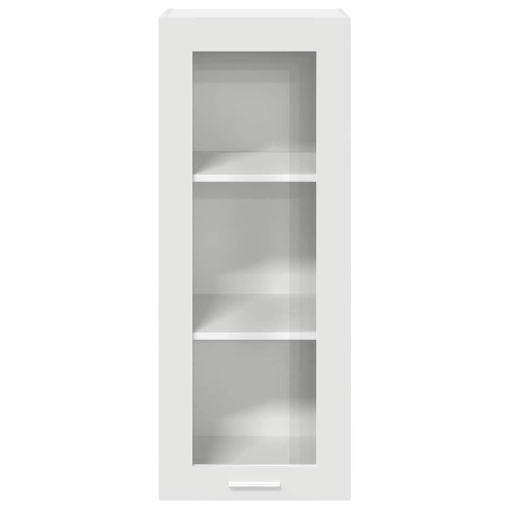 Wall-mounted cabinet with shelf Riga White 40 x 31 x 100 cm