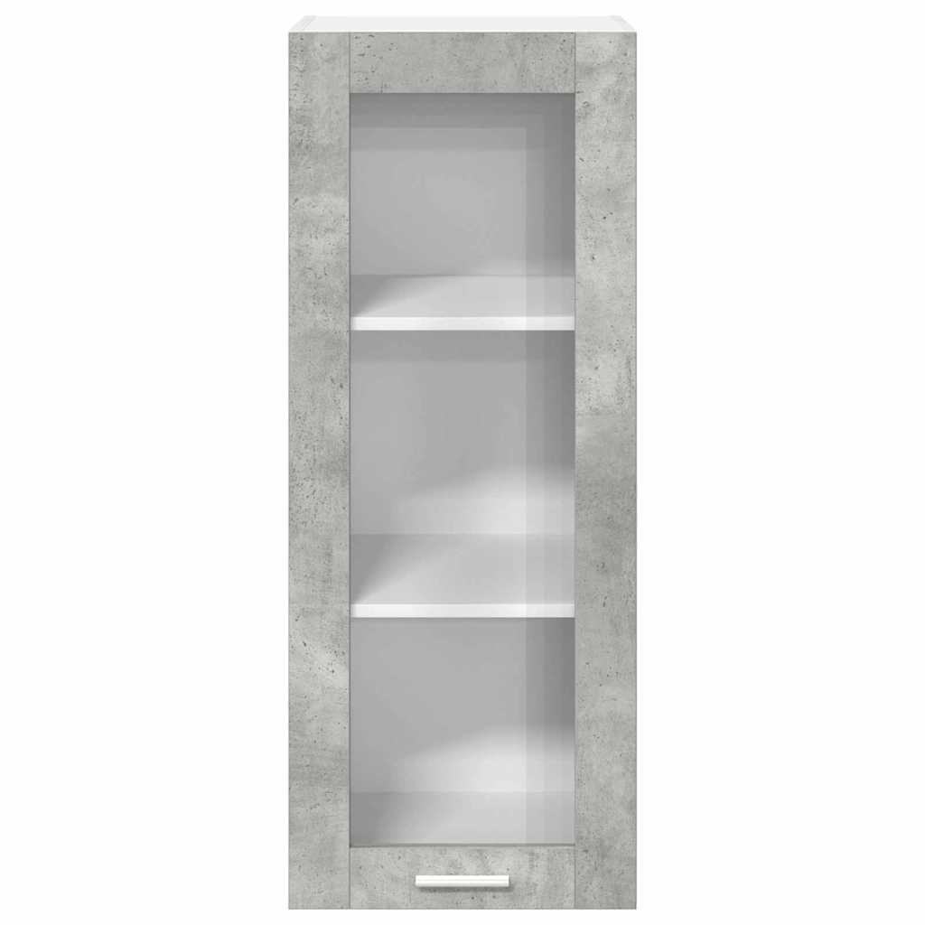 Wall Cabinet Riga Concrete Grey 40 x 31 x 100 cm
