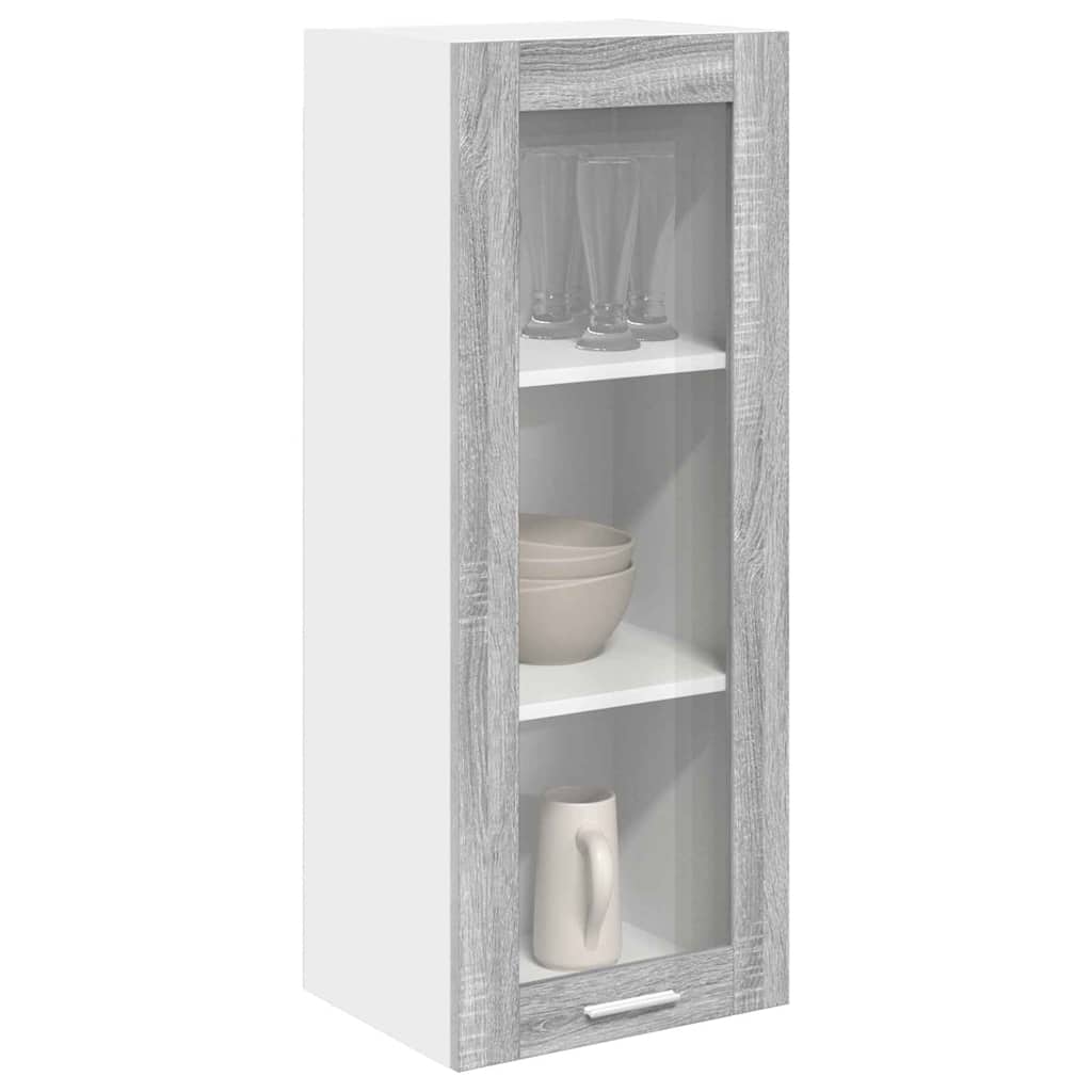 Wall Cabinet Riga Grey Sonoma 40 x 31 x 100 cm