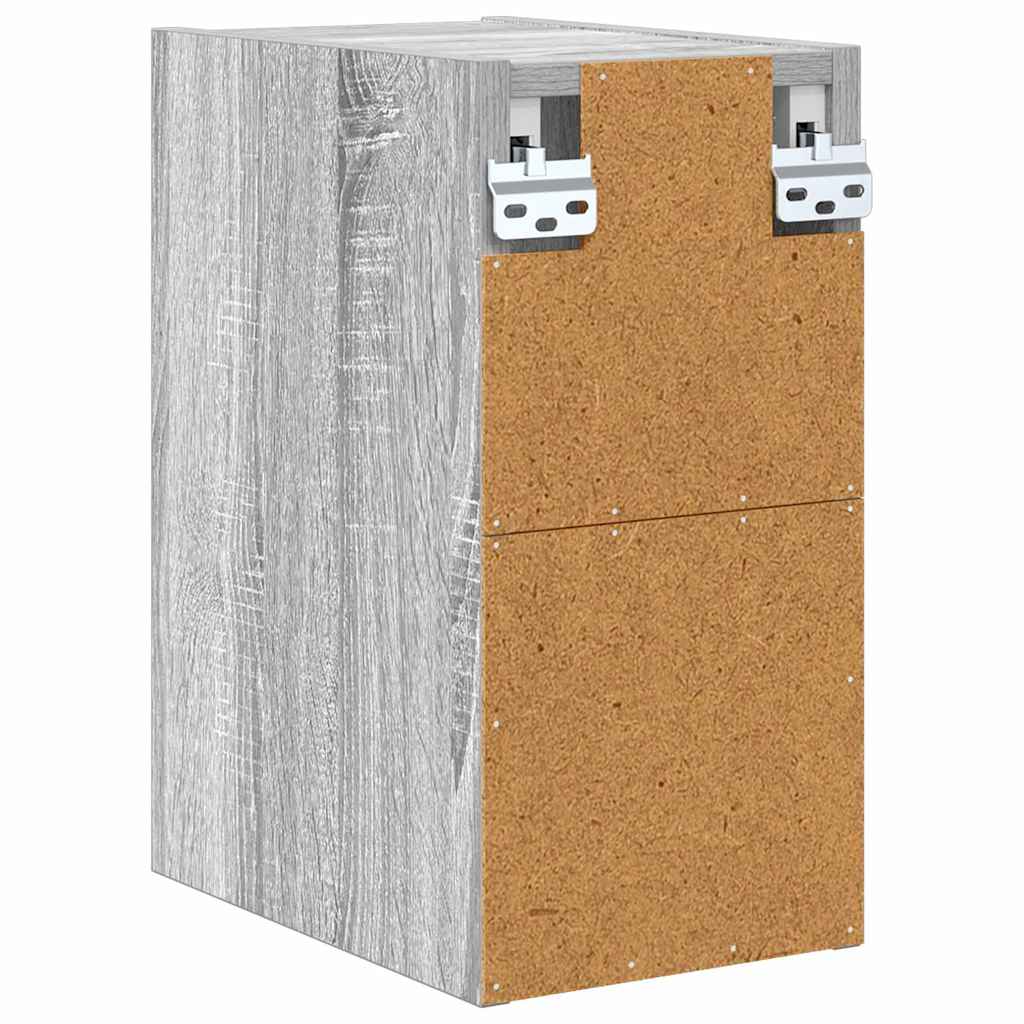 Wall cabinet with storage Grey Sonoma 20 x 29.5 x 40 cm