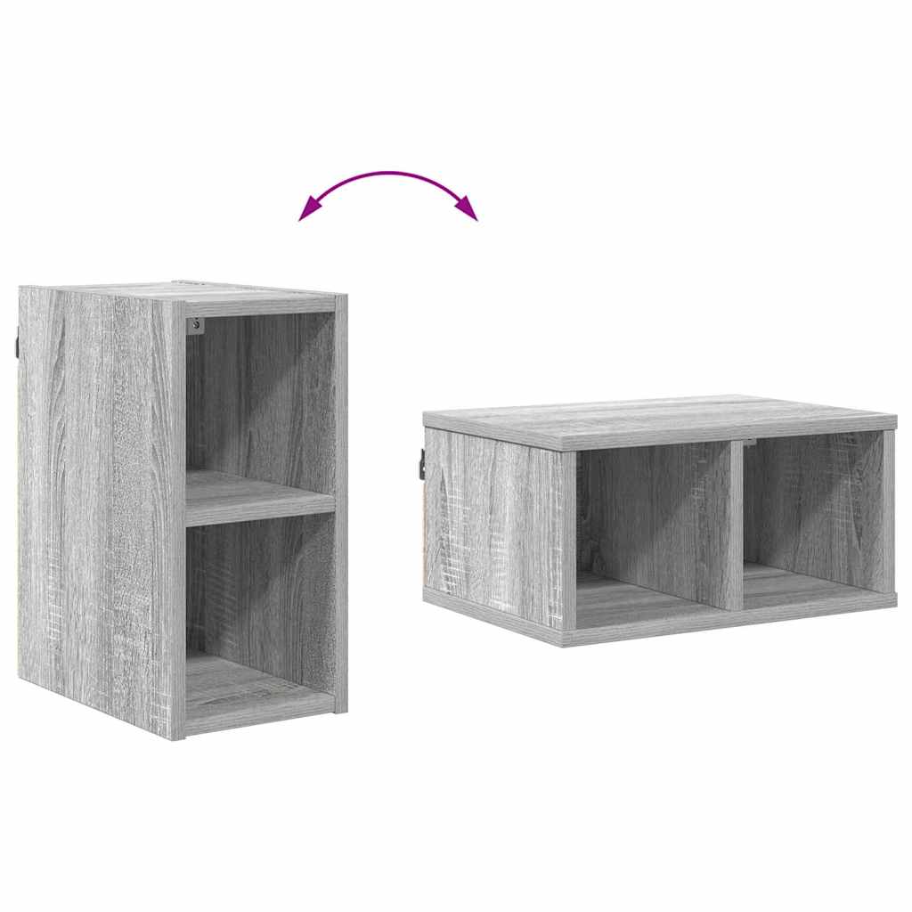 Wall cabinet with storage Grey Sonoma 20 x 29.5 x 40 cm
