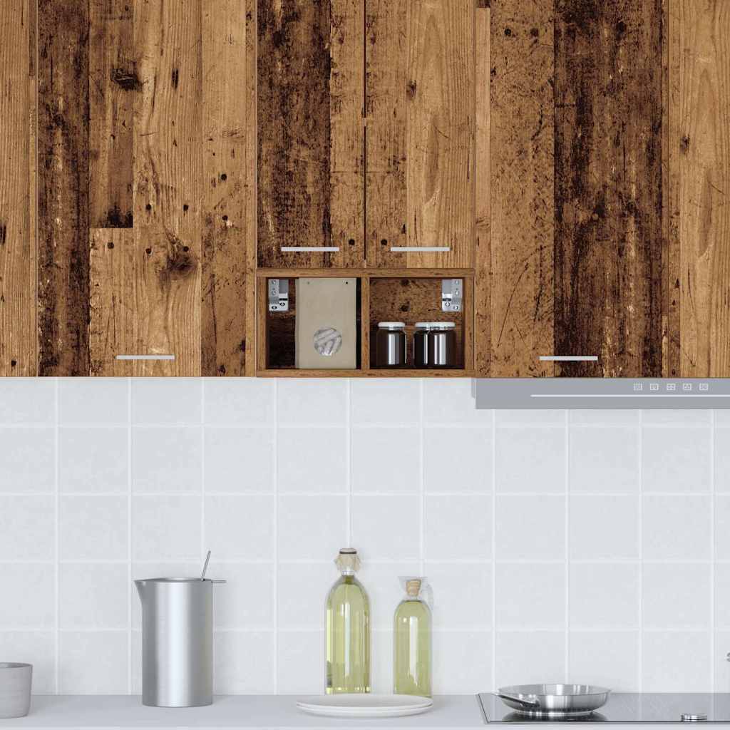 Wall-mounted Cabinet with Storage Old Wood 20 x 29.5 x 40 cm