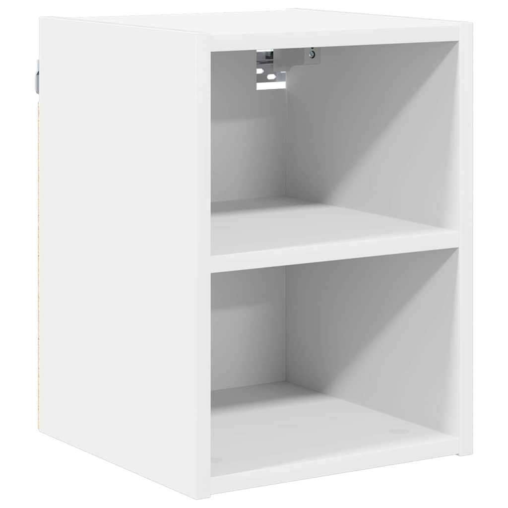 Riga White Wall Cabinet with Shelf 30 x 29.5 x 40 cm