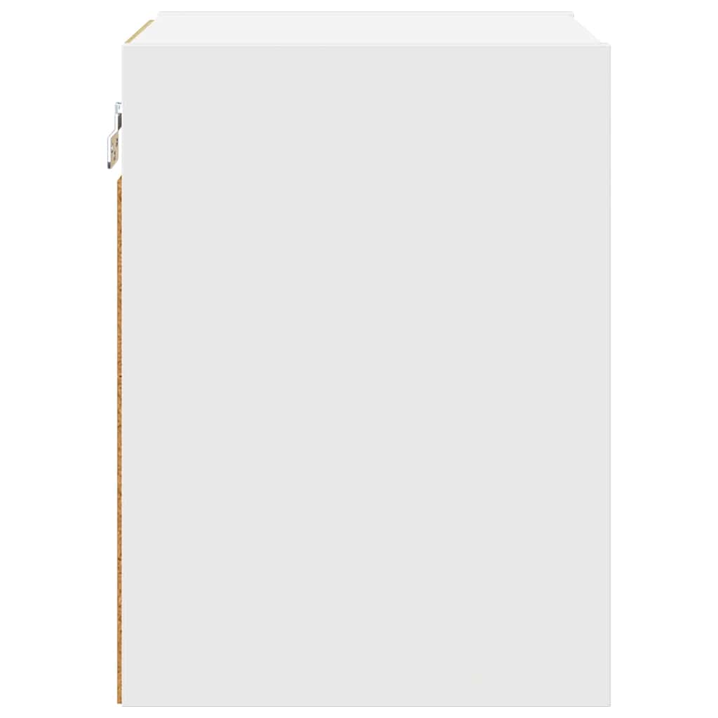 Riga White Wall Cabinet with Shelf 30 x 29.5 x 40 cm