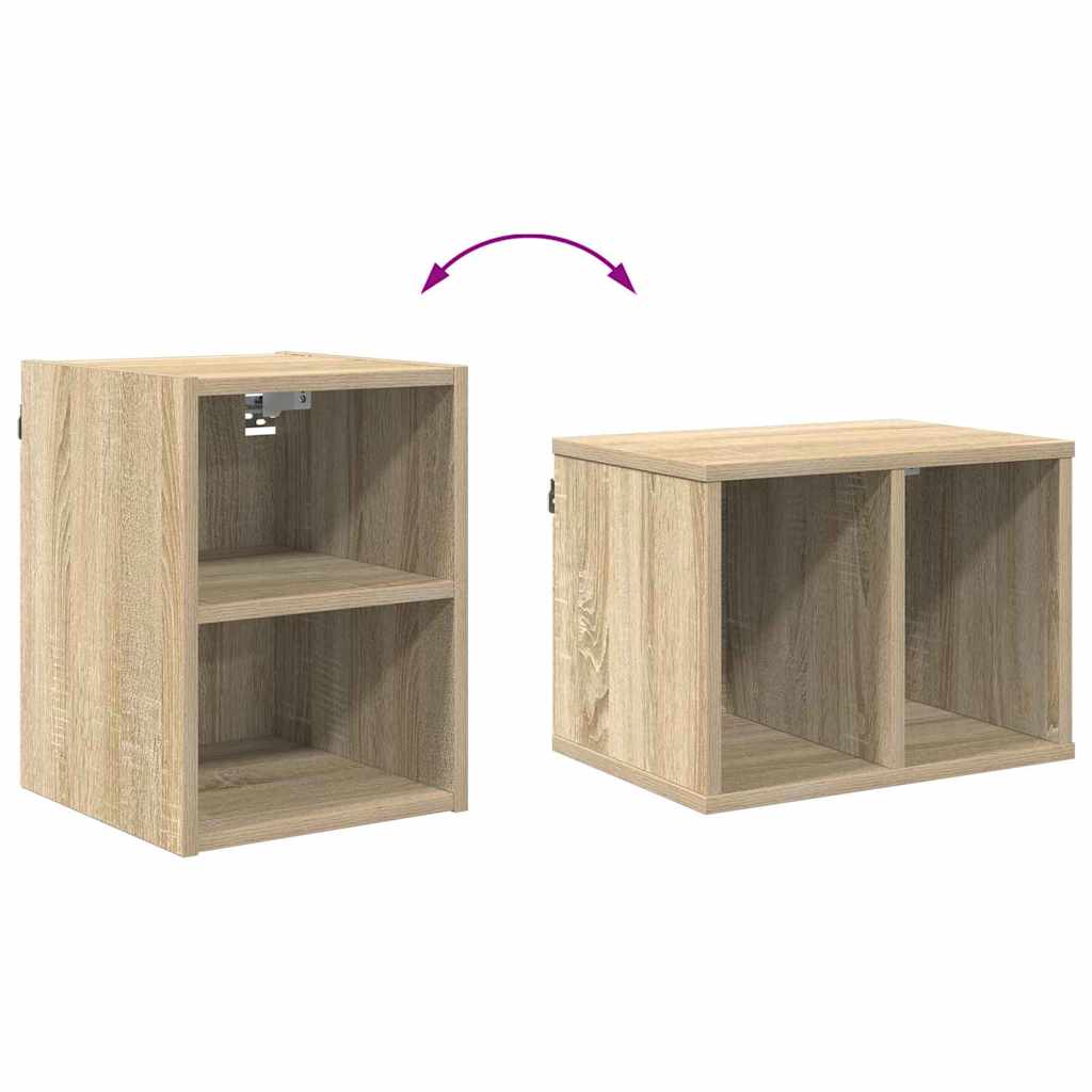 Wall Cabinet Riga Sonoma Oak 30 x 29.5 x 40 cm