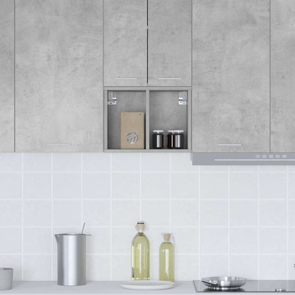 Wall cabinet Riga Concrete grey 30 x 29.5 x 40 cm