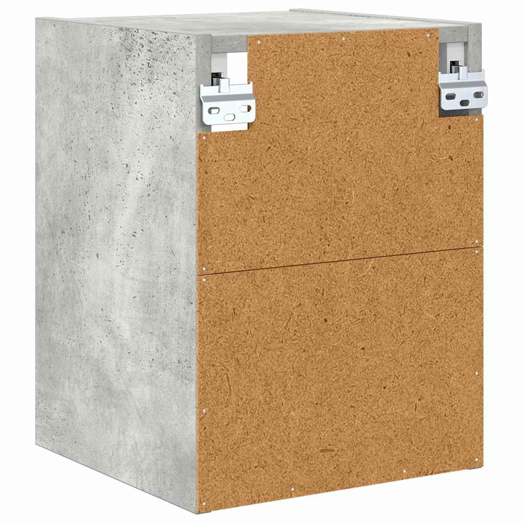 Wall cabinet Riga Concrete grey 30 x 29.5 x 40 cm