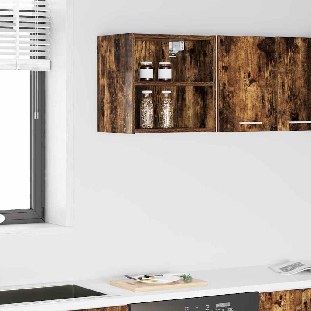 Wall Cabinet Riga Smoked Oak 40 x 29.5 x 40 cm