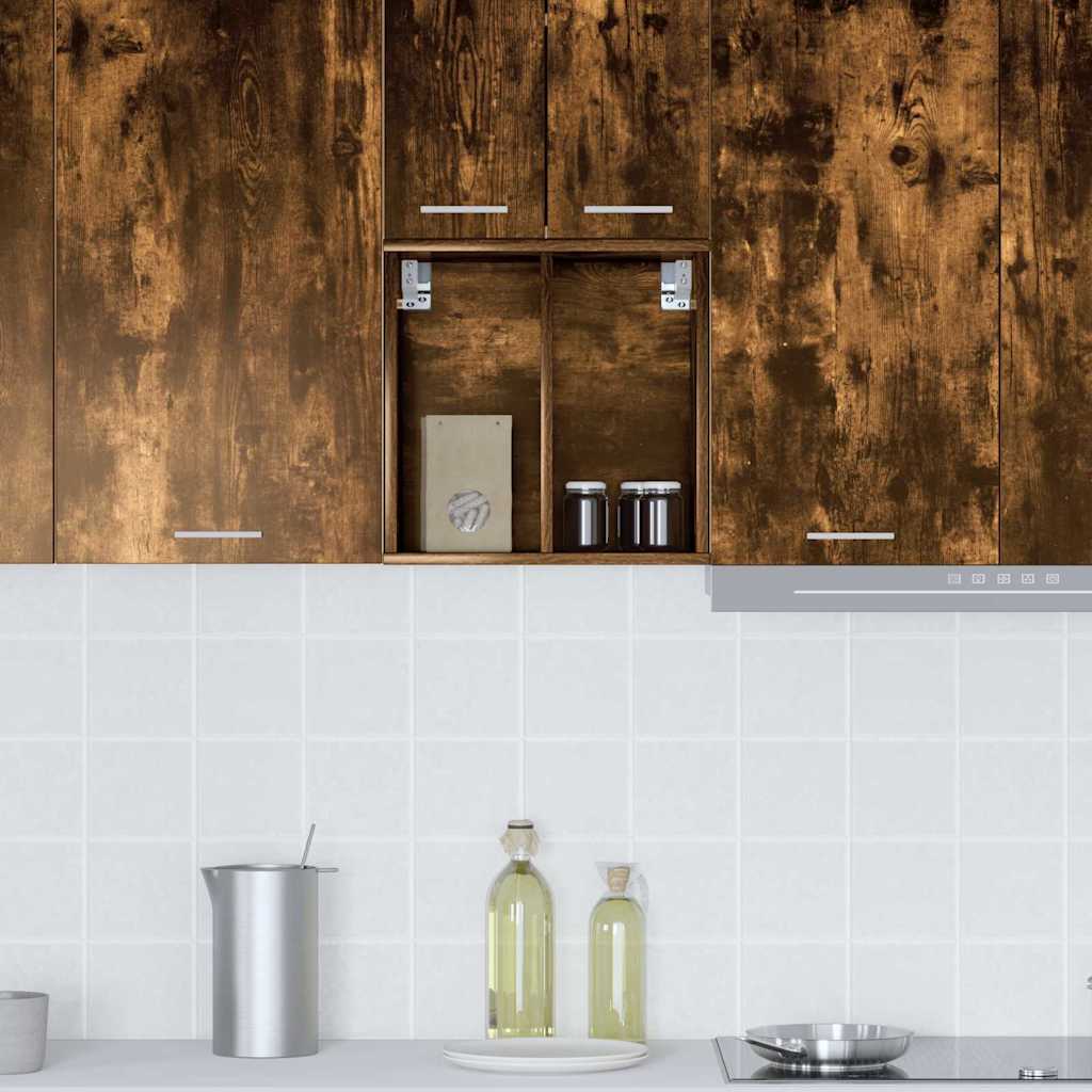 Wall Cabinet Riga Smoked Oak 40 x 29.5 x 40 cm