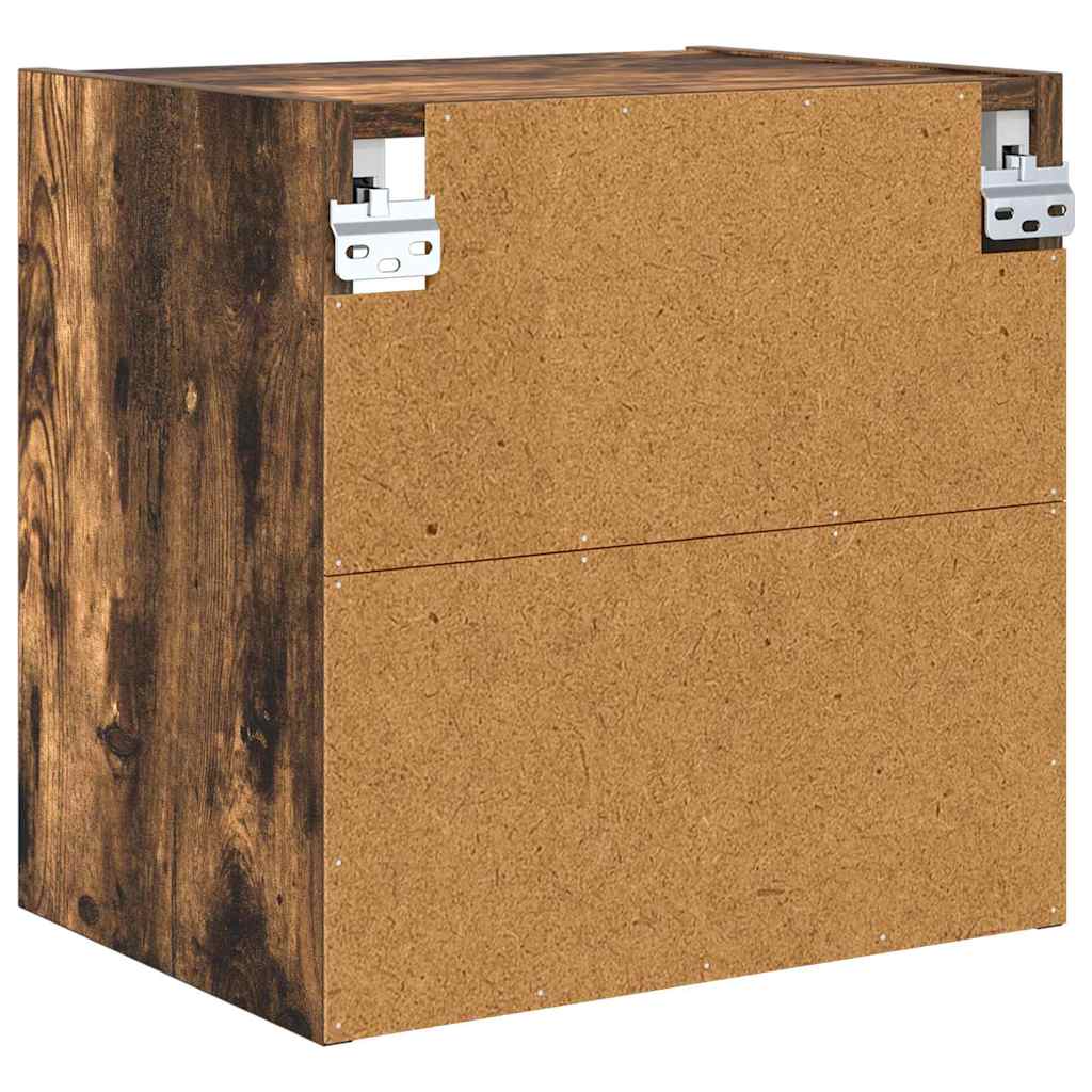 Wall Cabinet Riga Smoked Oak 40 x 29.5 x 40 cm