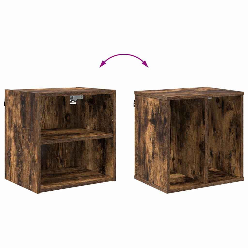 Wall Cabinet Riga Smoked Oak 40 x 29.5 x 40 cm