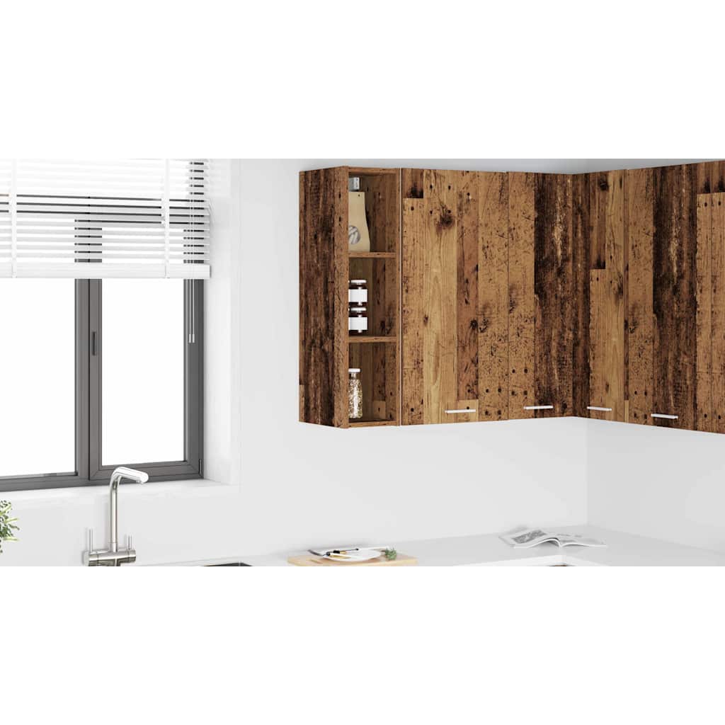 Wall-mounted cabinet Riga Antique Wood 20 x 29.5 x 80 cm