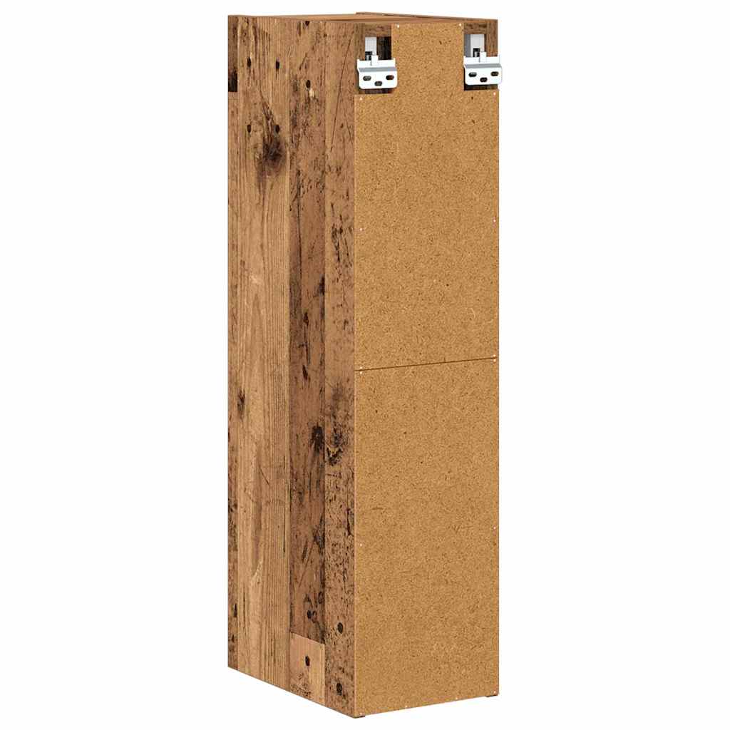 Wall-mounted cabinet Riga Antique Wood 20 x 29.5 x 80 cm