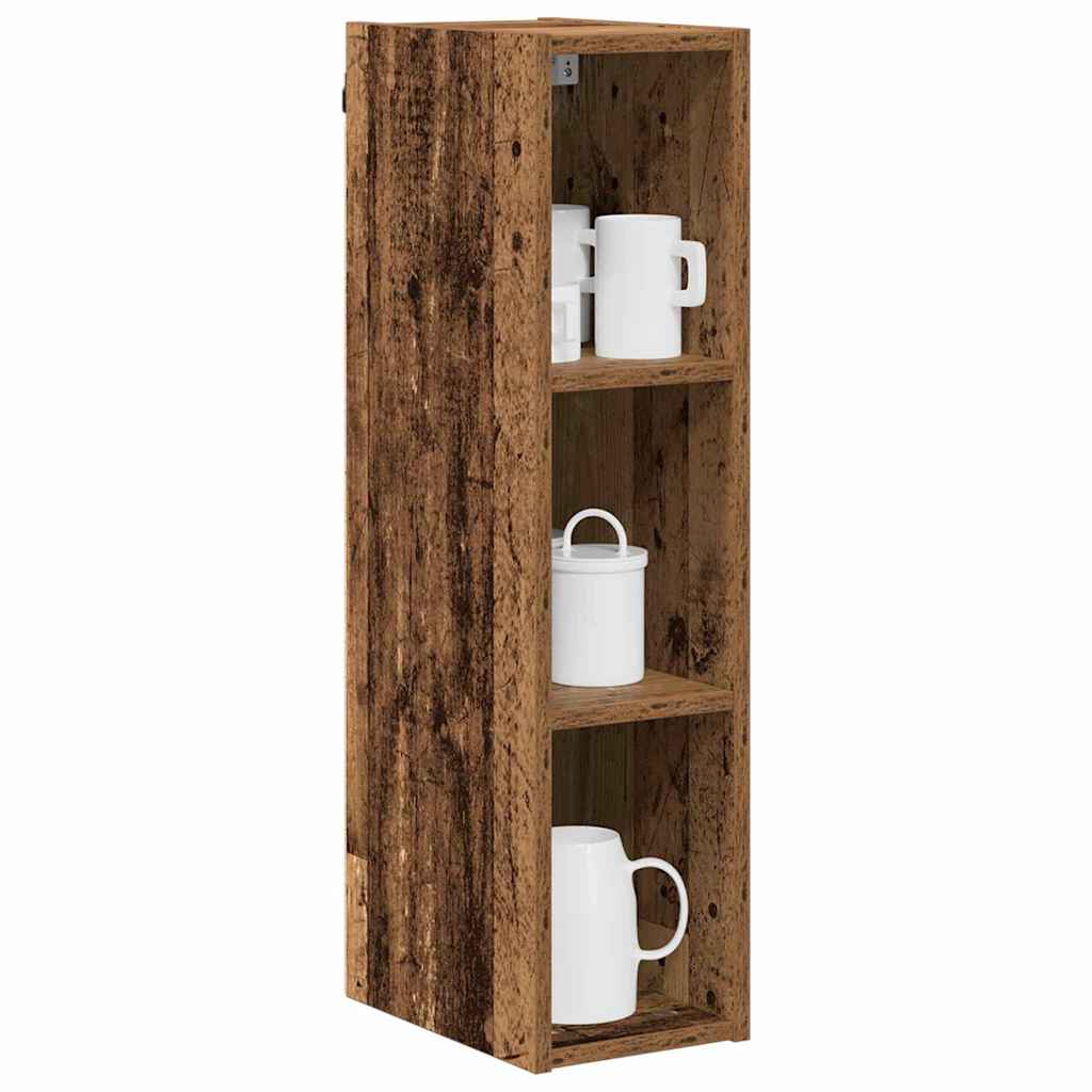 Wall-mounted cabinet Riga Antique Wood 20 x 29.5 x 80 cm
