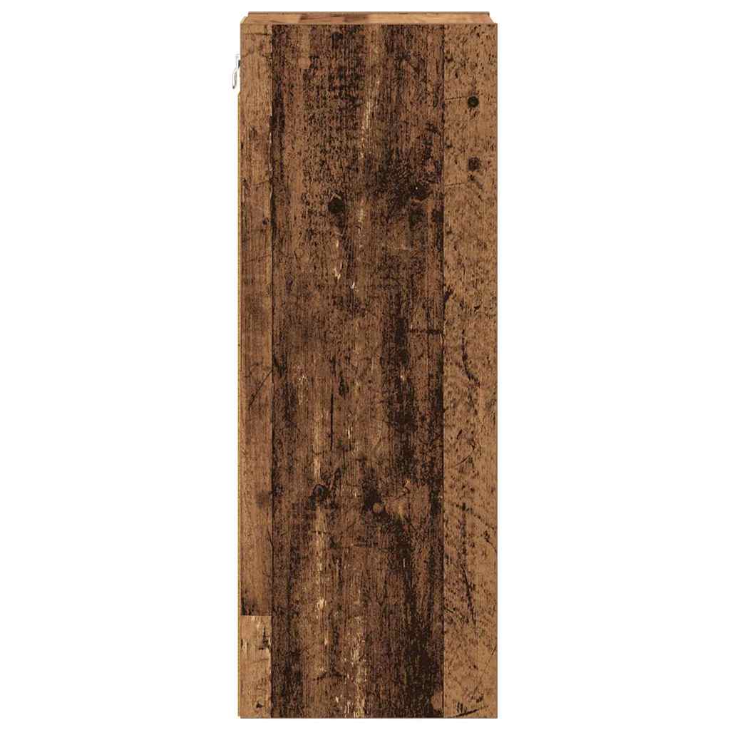 Wall-mounted cabinet Riga Antique Wood 20 x 29.5 x 80 cm