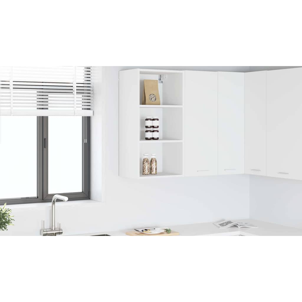 Pakabinama spintelė su lentyna Riga Balta 40 x 29,5 x 80 cm