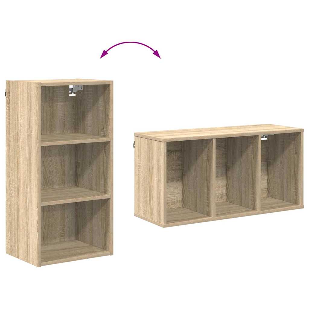 Wall cabinet Riga Sonoma oak 40 x 29.5 x 80 cm